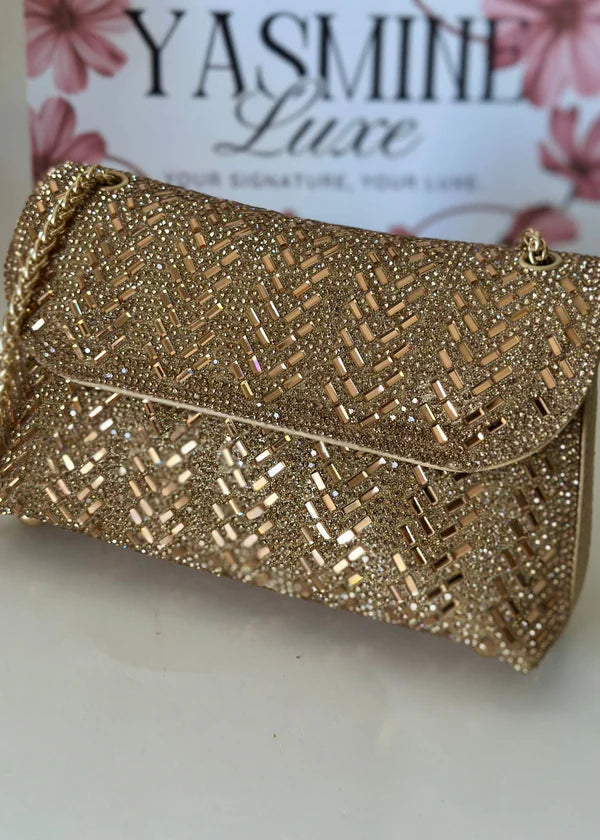 Golden Mirage Bag - Yasmine Luxe