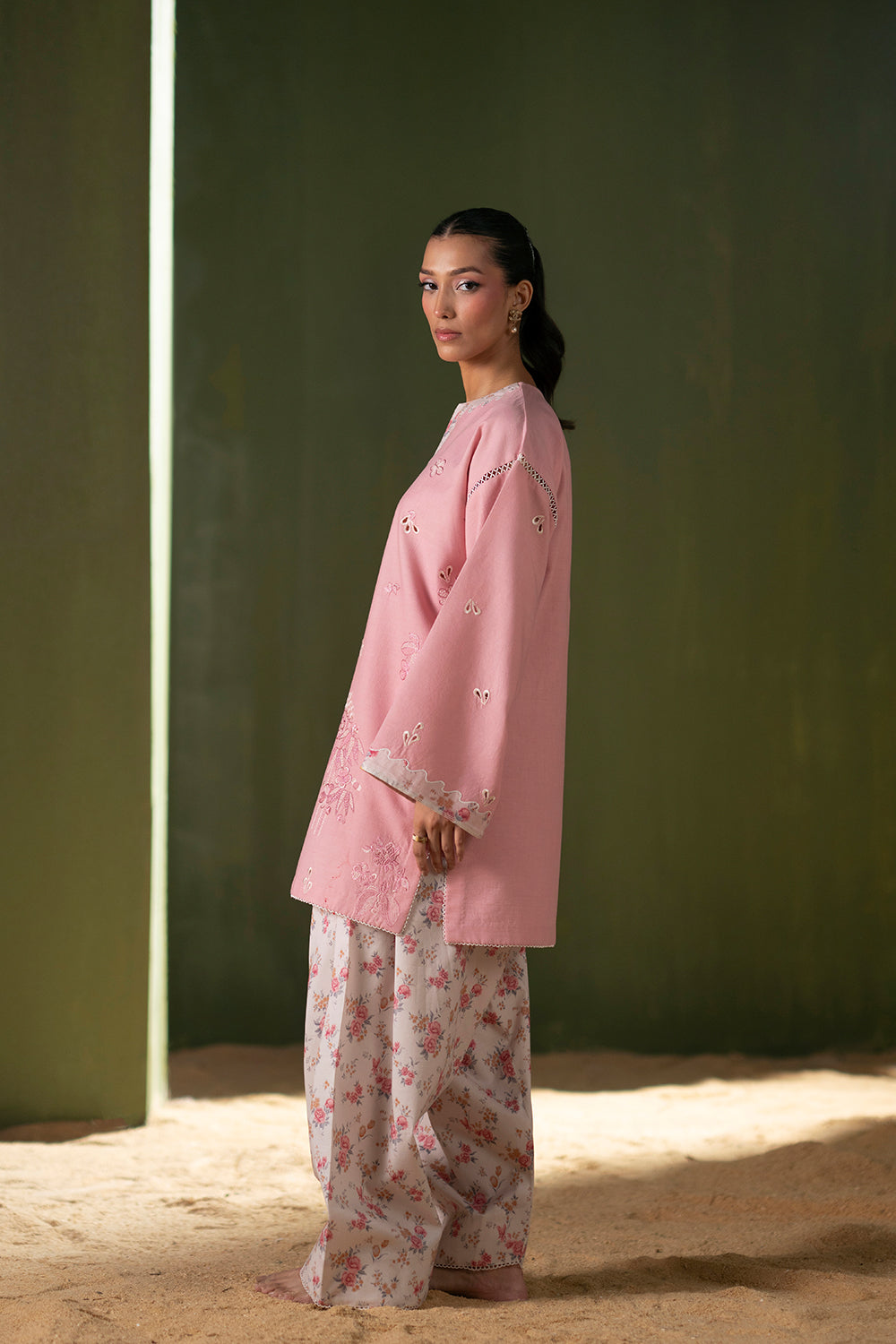Saira Rizwan | Joolie Co ords | JOOLIE PINK - JBP25-08