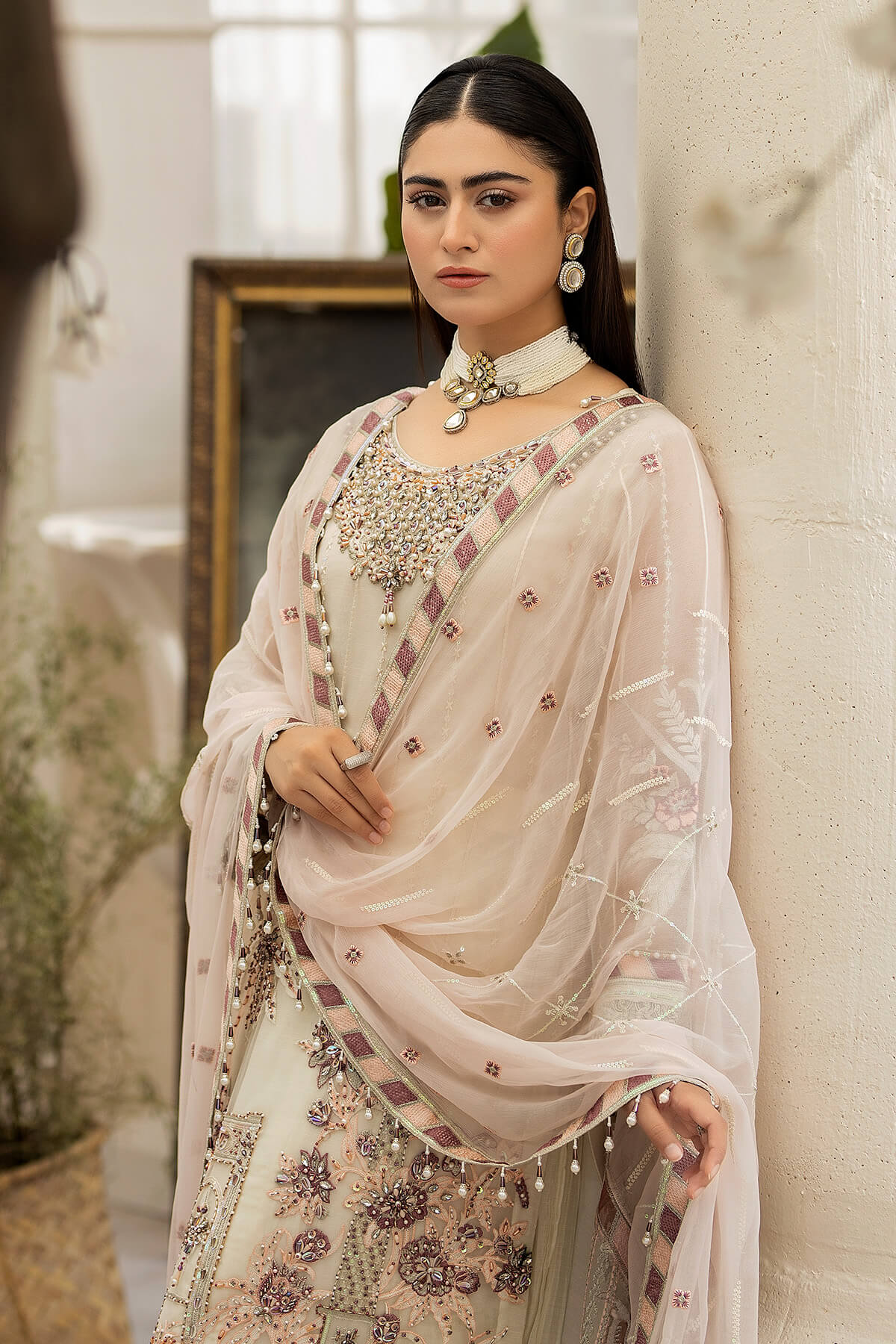 Raeesa Premium | Dehleez Formals | DL-1018 Mehtaab