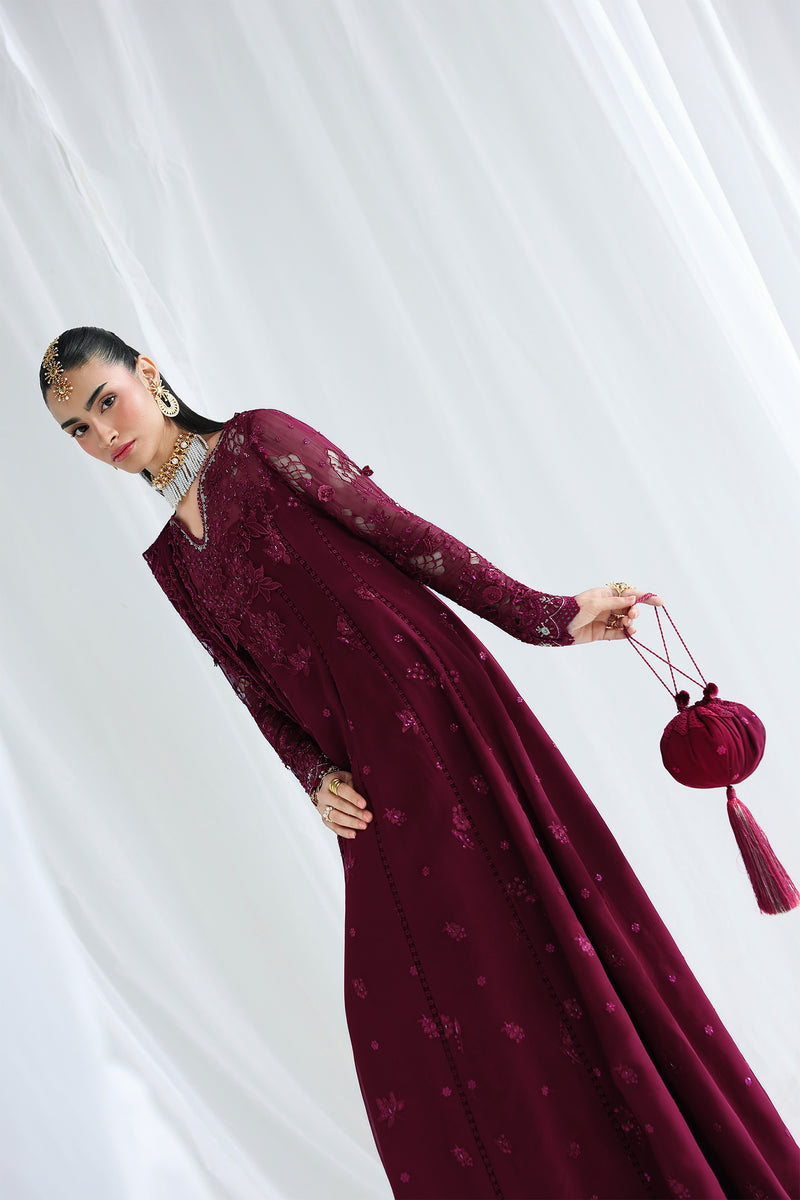 Qalamkar | Chiffon 26 | QCC-03 WAFA