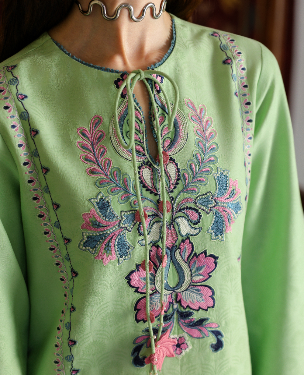 Republic Womenswear | Neonma Essential Pret 26 |Pistachio Poise