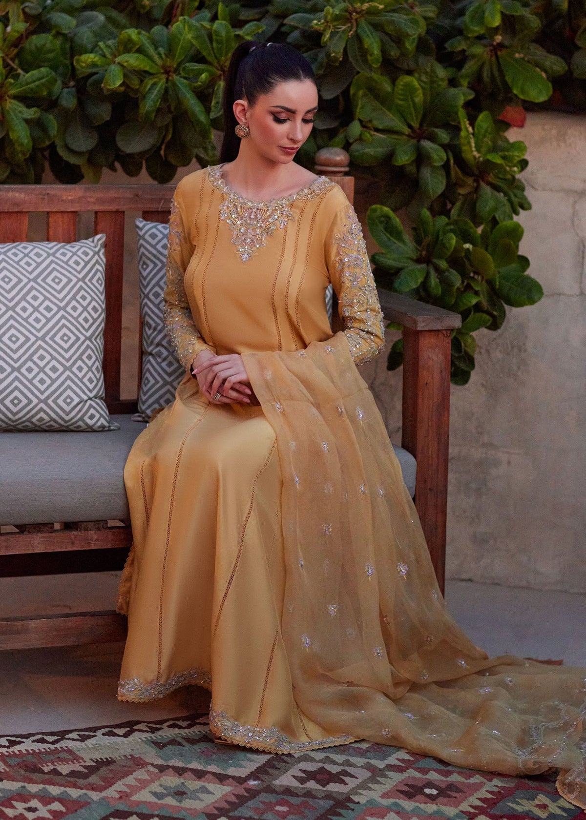 Kanwal Malik | Ghina Luxury Pret | Reha