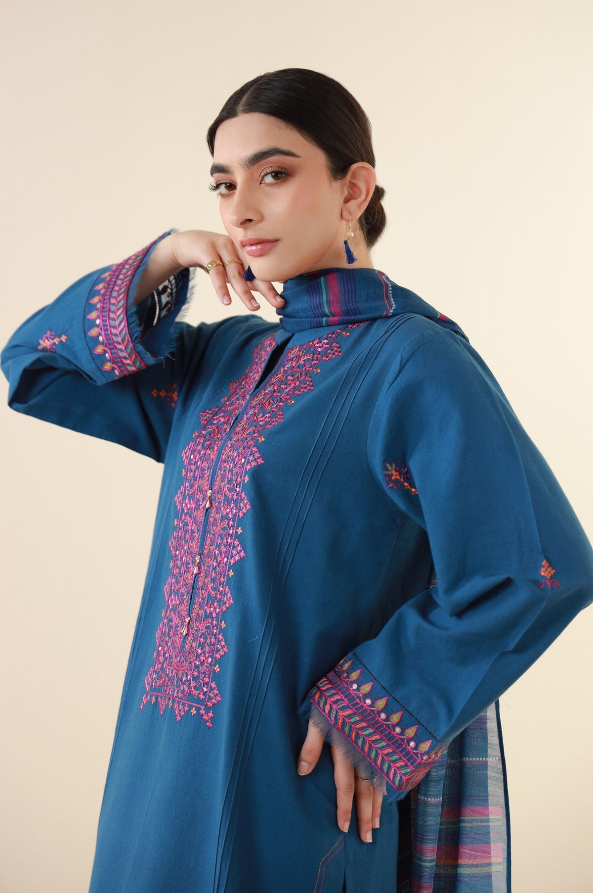 Zeen | Summer Collection 24 | 34201 - by - Libasekhas UK - Registered Vendor of : Zeen - 100% Original Designer Dresss