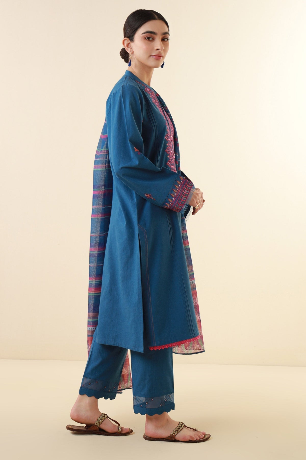 Zeen | Summer Collection 24 | 34201 - by - Libasekhas UK - Registered Vendor of : Zeen - 100% Original Designer Dresss