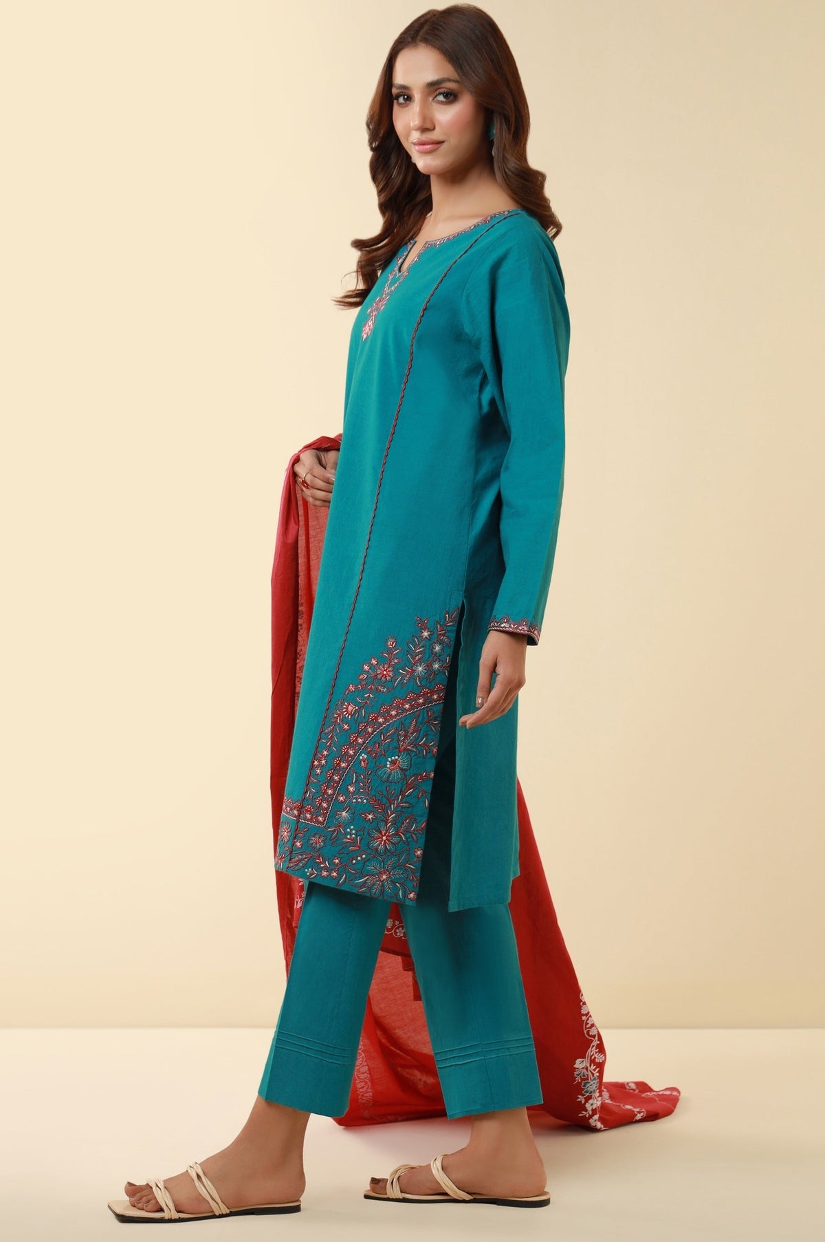 Zeen | Summer Collection 24 | 34207 - by - Libasekhas UK - Registered Vendor of : Zeen - 100% Original Designer Dresss