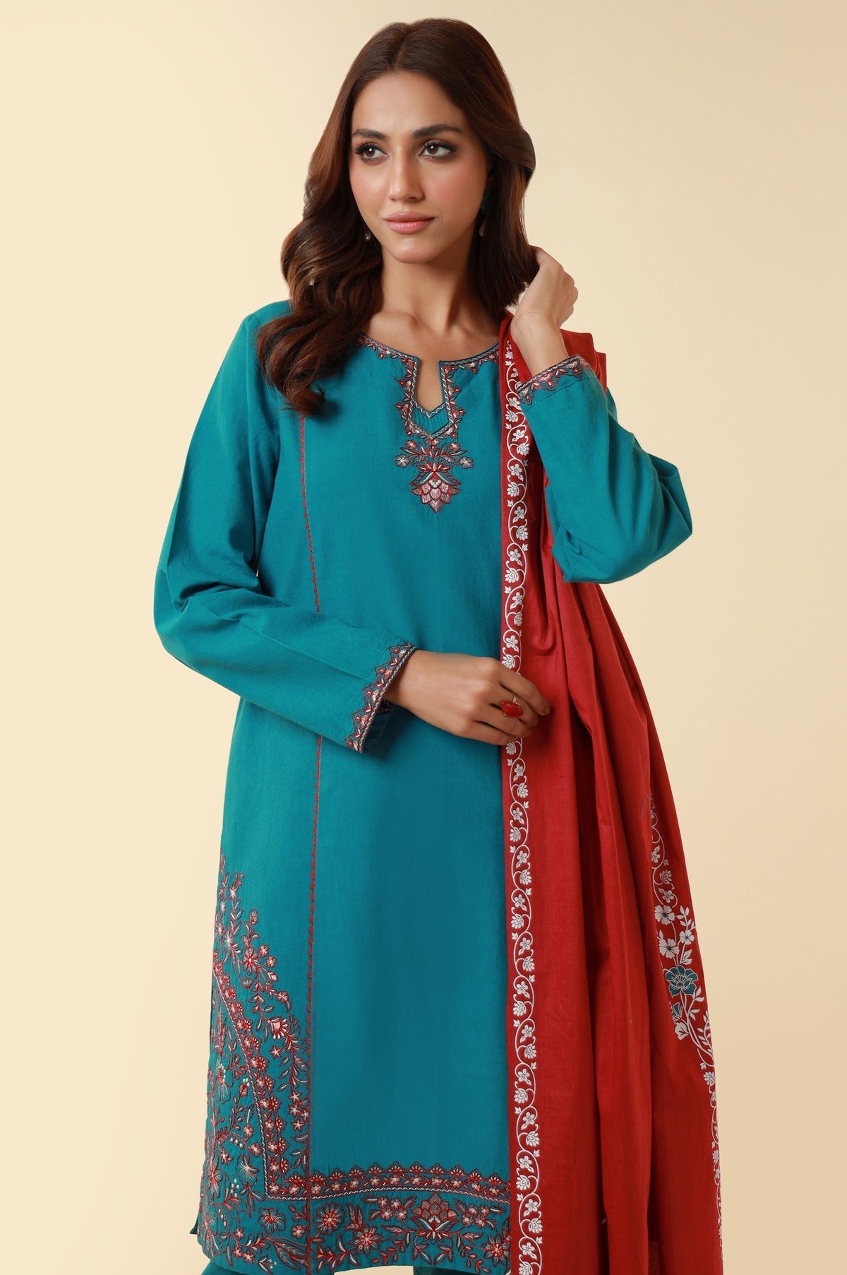 Zeen | Summer Collection 24 | 34207 - by - Libasekhas UK - Registered Vendor of : Zeen - 100% Original Designer Dresss