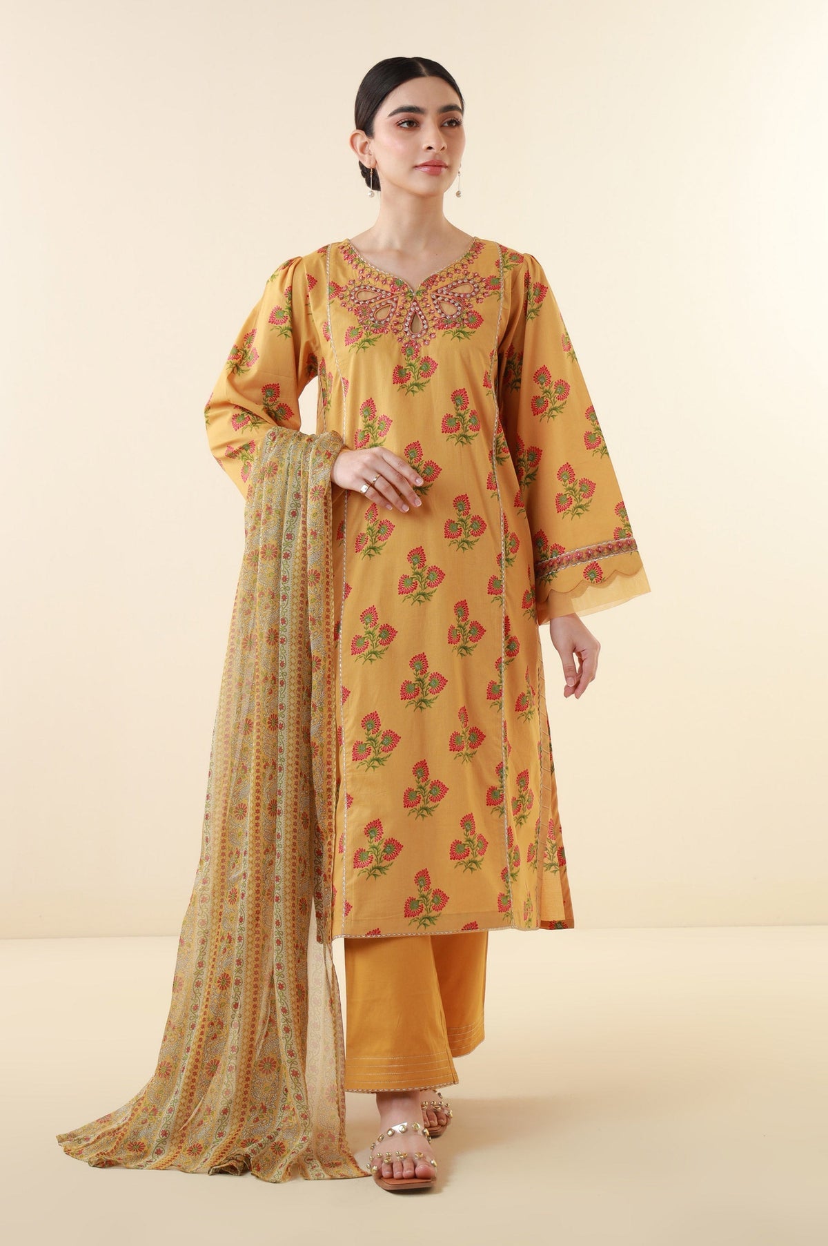 Zeen | Summer Collection 24 | 34209 - by - Libasekhas UK - Registered Vendor of : Zeen - 100% Original Designer Dresss