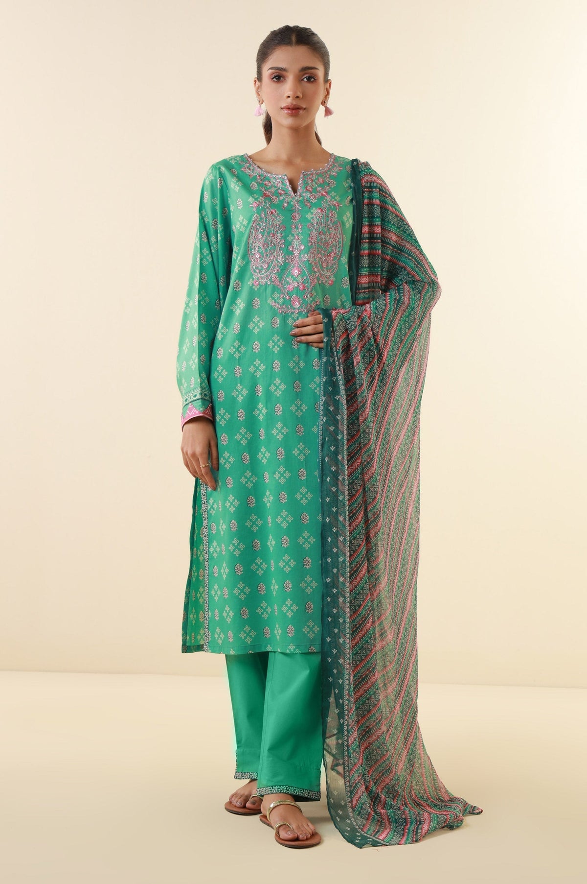 Zeen | Summer Collection 24 | 34210 - by - Libasekhas UK - Registered Vendor of : Zeen - 100% Original Designer Dresss