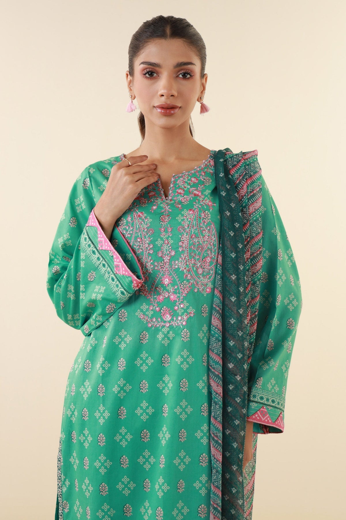Zeen | Summer Collection 24 | 34210 - by - Libasekhas UK - Registered Vendor of : Zeen - 100% Original Designer Dresss