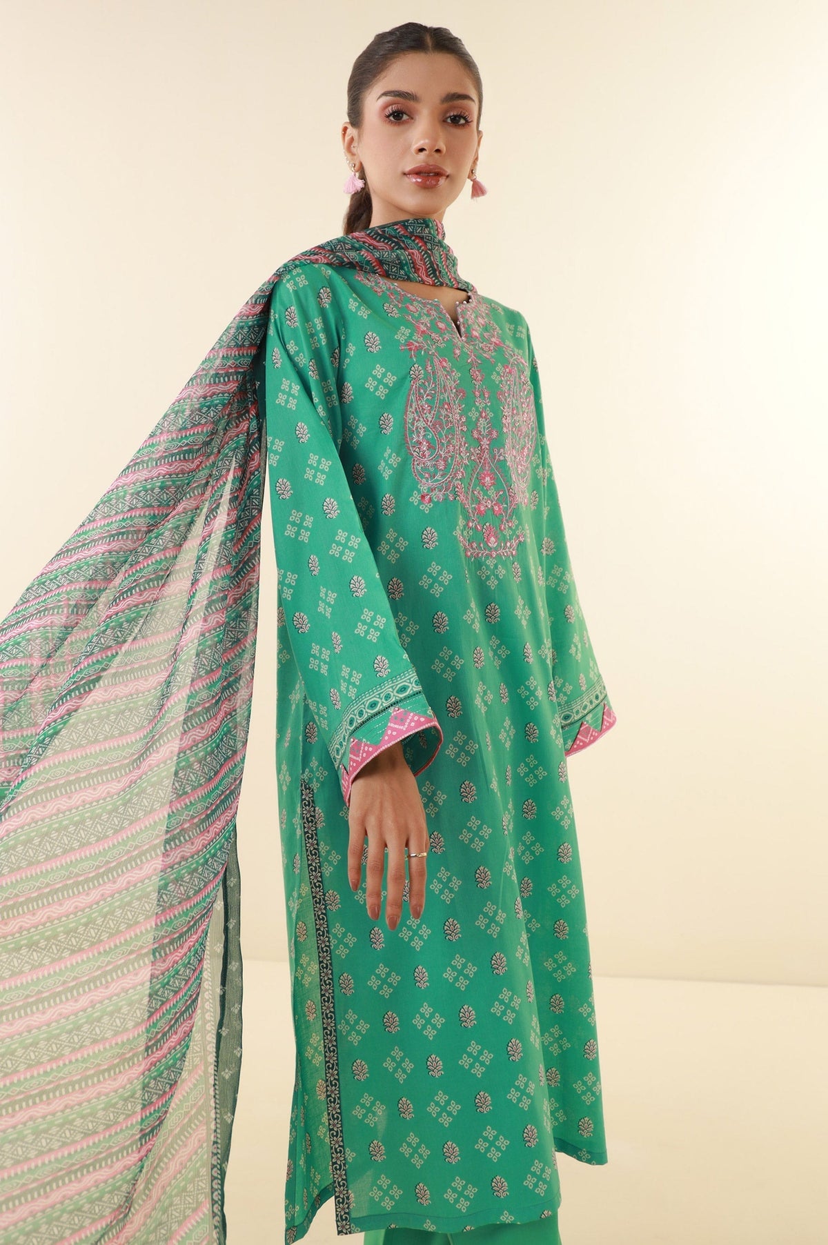 Zeen | Summer Collection 24 | 34210 - by - Libasekhas UK - Registered Vendor of : Zeen - 100% Original Designer Dresss
