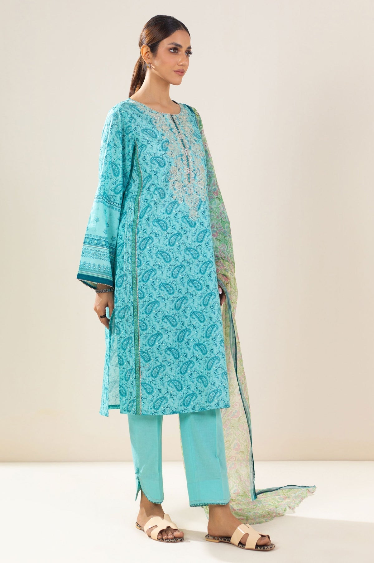 Zeen | Summer Collection 24 | 34212 - by - Libasekhas UK - Registered Vendor of : Zeen - 100% Original Designer Dresss