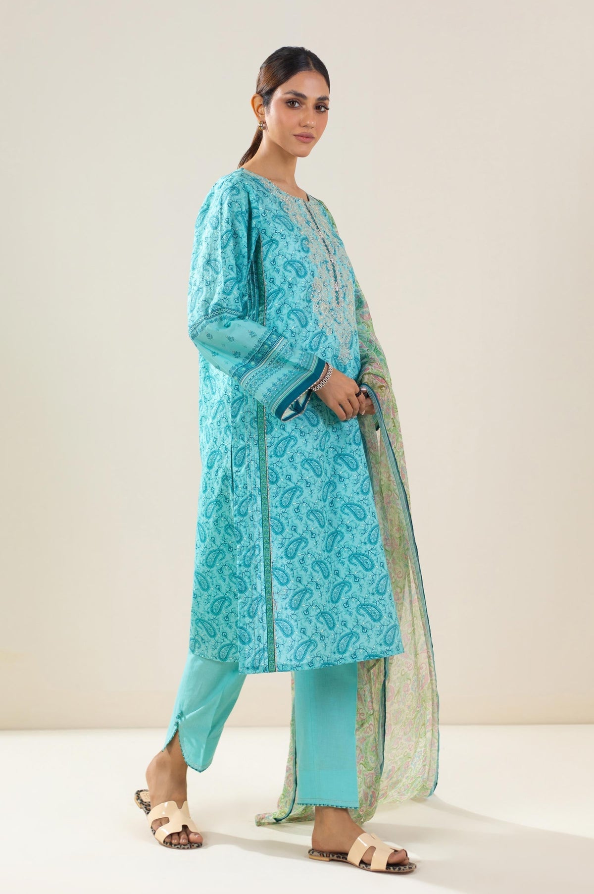 Zeen | Summer Collection 24 | 34212 - by - Libasekhas UK - Registered Vendor of : Zeen - 100% Original Designer Dresss