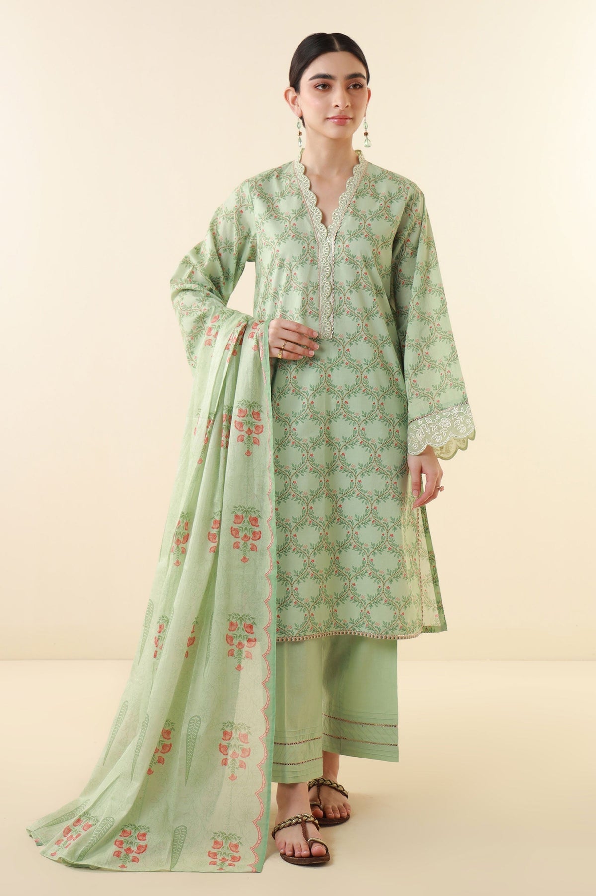 Zeen | Summer Collection 24 | 34217 - by - Libasekhas UK - Registered Vendor of : Zeen - 100% Original Designer Dresss