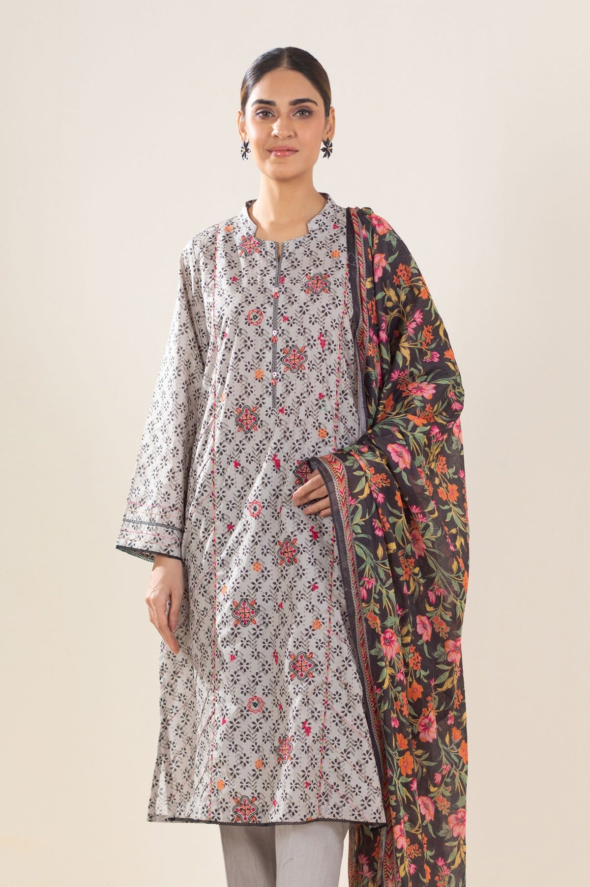 Zeen | Summer Collection 24 | 34218 - by - Libasekhas UK - Registered Vendor of : Zeen - 100% Original Designer Dresss