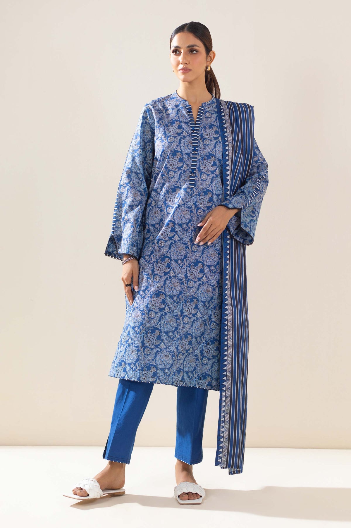 Zeen | Summer Collection 24 | 34230 - by - Libasekhas UK - Registered Vendor of : Zeen - 100% Original Designer Dresss