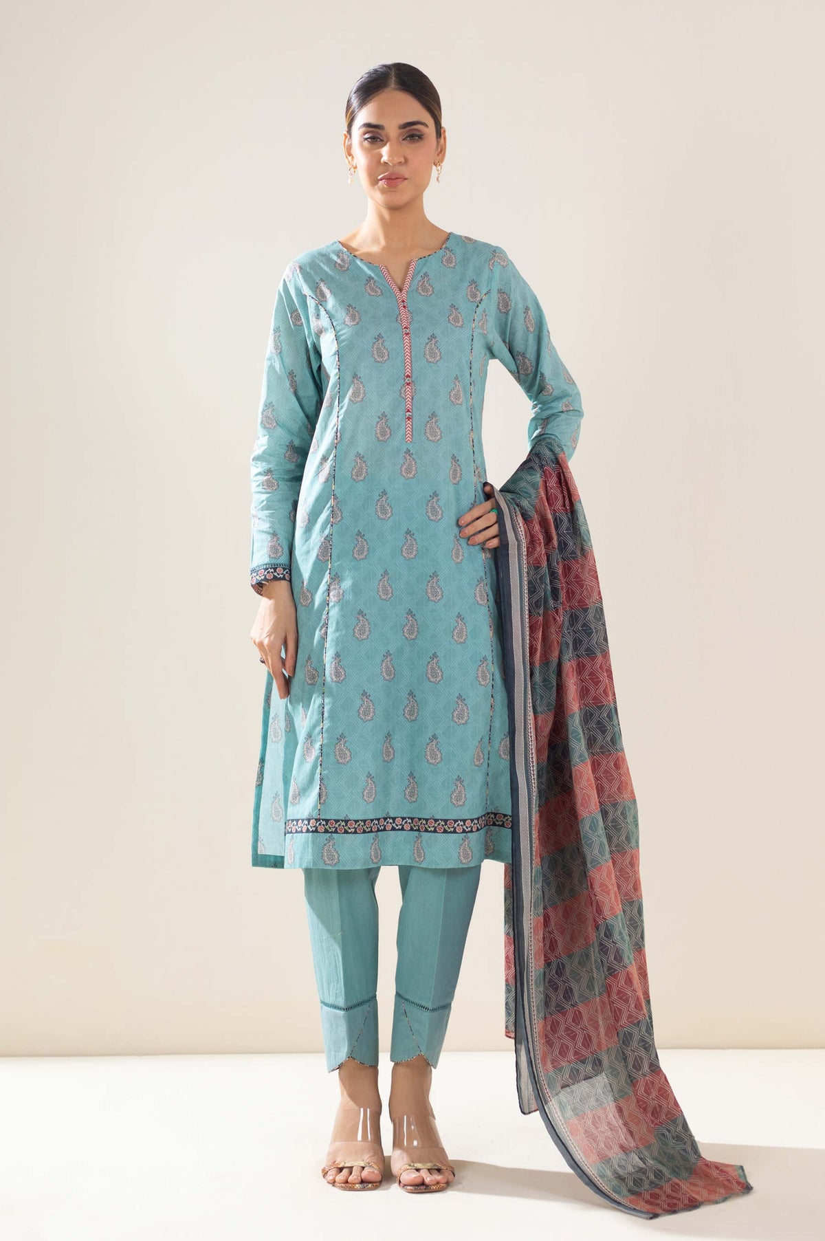Zeen | Summer Collection 24 | 34233 - by - Libasekhas UK - Registered Vendor of : Zeen - 100% Original Designer Dresss