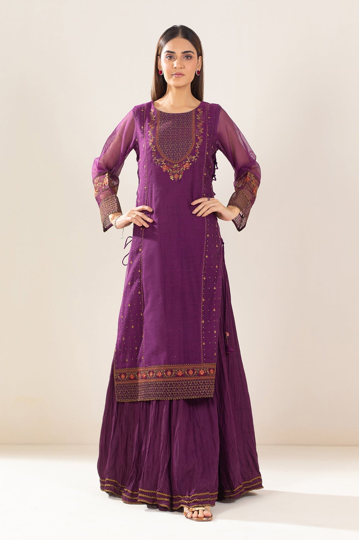 Zeen | Summer Collection 24 | 33307 - by - Libasekhas UK - Registered Vendor of : Zeen - 100% Original Designer Dresss