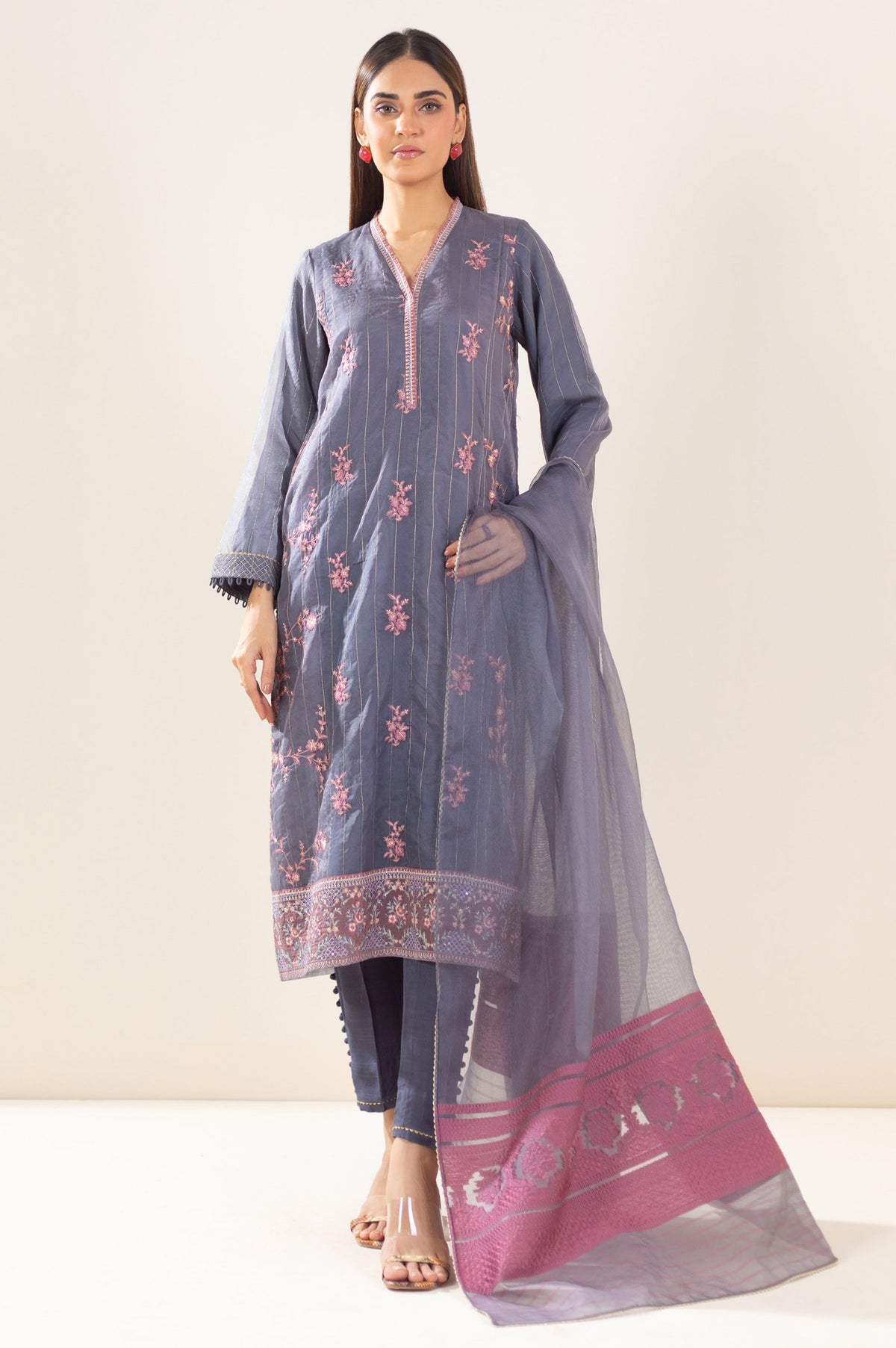 Zeen | Summer Collection 24 | 33309 - by - Libasekhas UK - Registered Vendor of : Zeen - 100% Original Designer Dresss