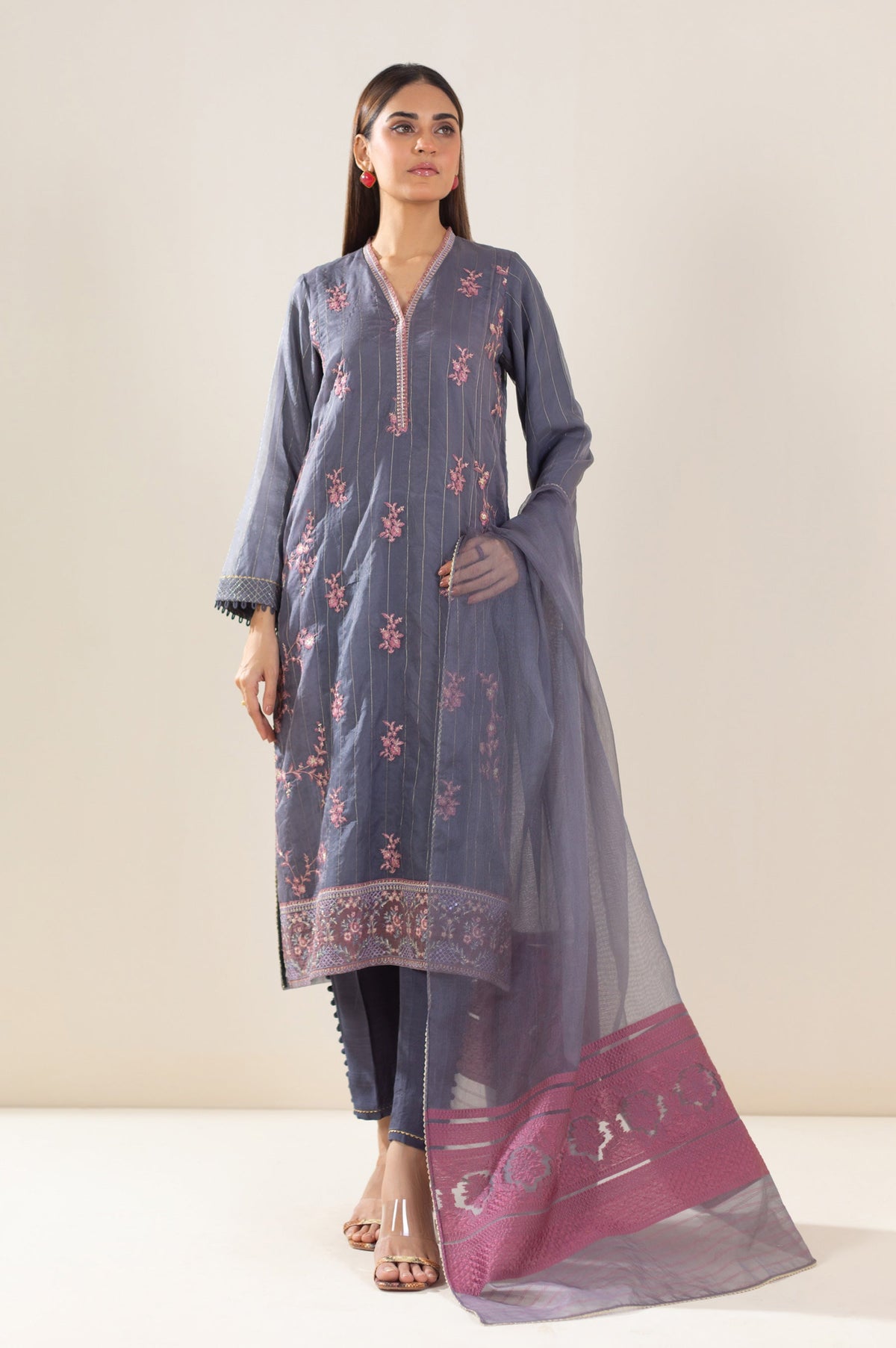 Zeen | Summer Collection 24 | 33309 - by - Libasekhas UK - Registered Vendor of : Zeen - 100% Original Designer Dresss