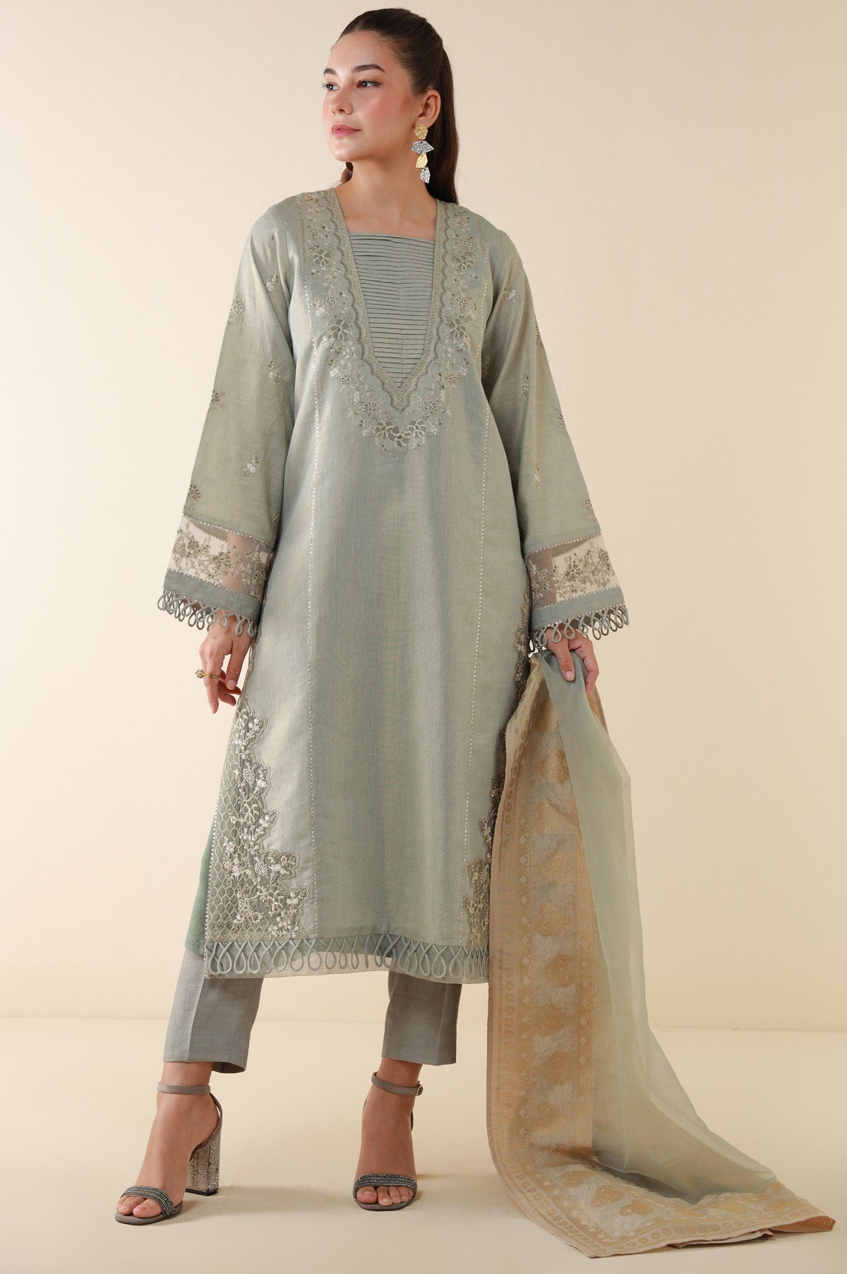 Zeen | Summer Collection 24 | 34111 - by - Libasekhas UK - Registered Vendor of : Zeen - 100% Original Designer Dresss